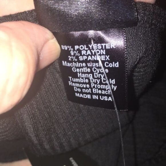 Agnes & Dora Navy Short Sleeve High-Low Hem Tunic Top - Picture 4 of 4